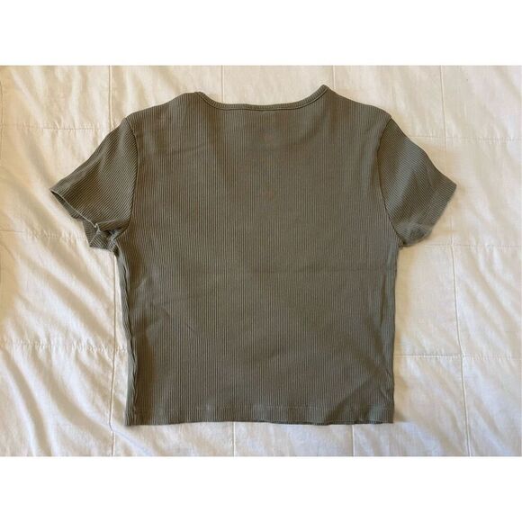 H&M CROPPED T-SHIRT - Picture 9 of 9